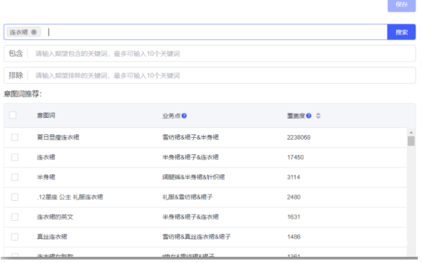 vivo广告辅助工具意图词